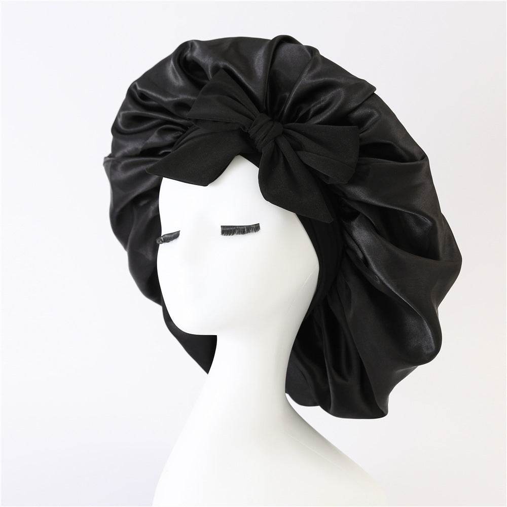 Silk Hair Bonnet For Sleeping Satin bonnet for curly hair - Velora