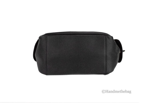 Coach Pennie Elegant Black Leather Convertible Handbag