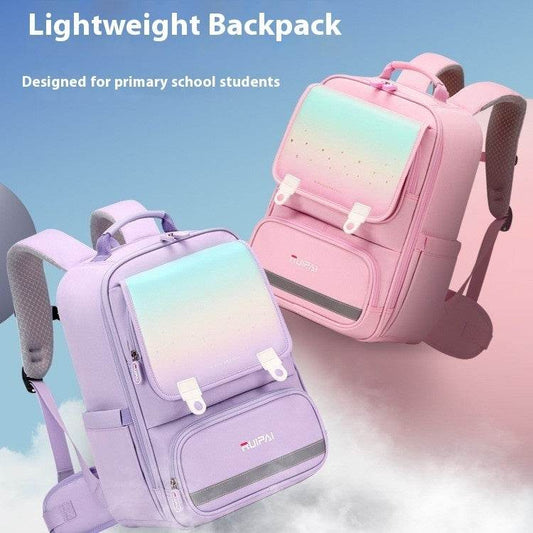 Primary School Student Schoolbag Burden Reduction Spine Protection - Velora