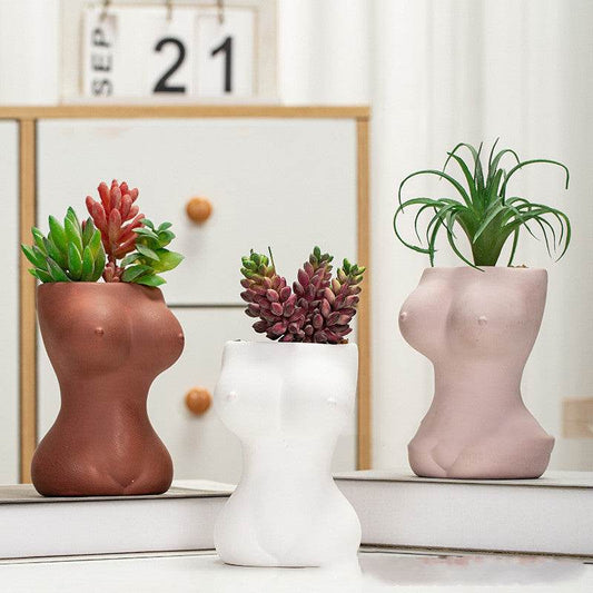 Flower Pots Decorative Ornaments Ceramic Crafts flower vase - Velora