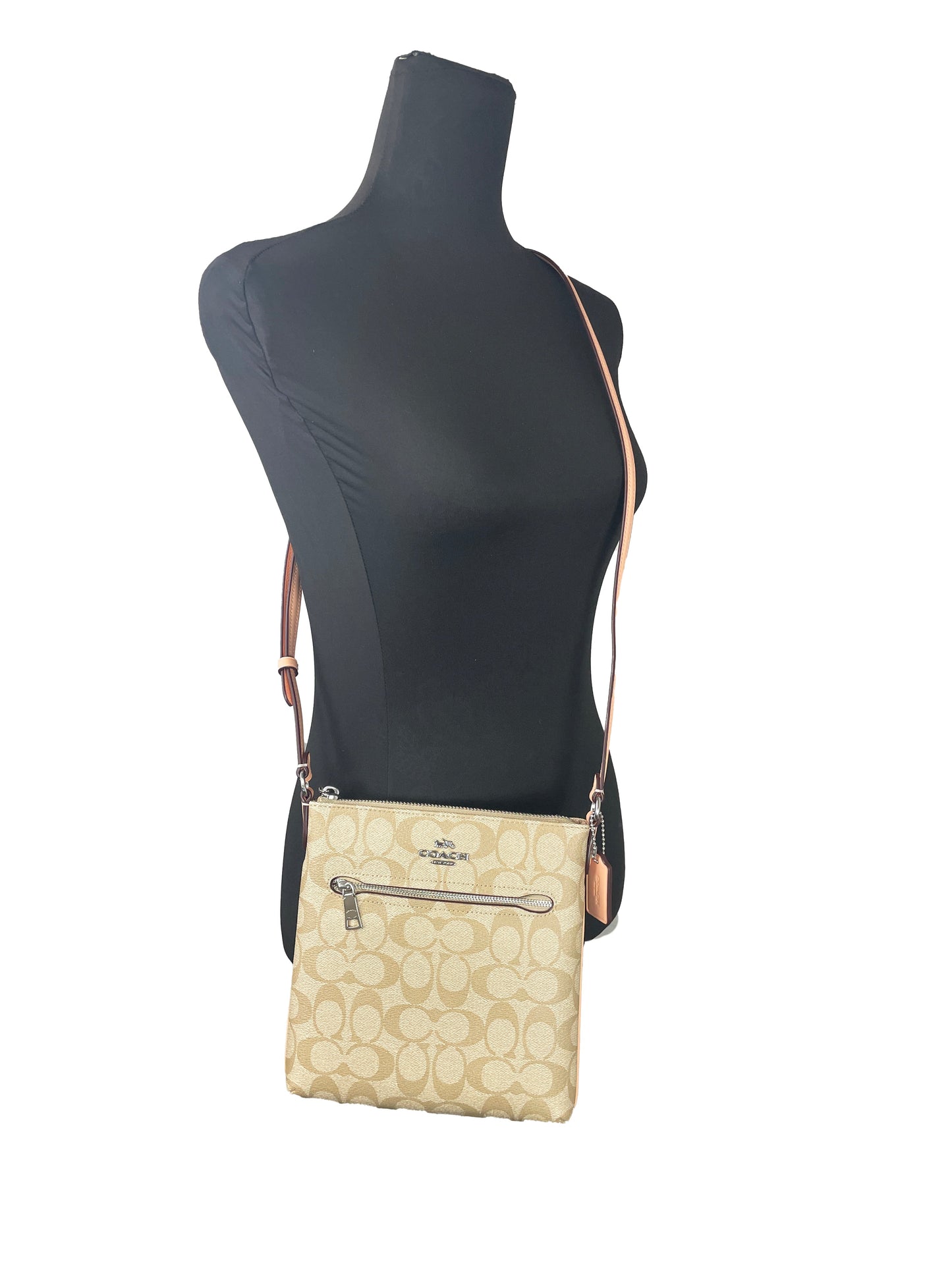 Coach Rowan Miniature Leather Crossbody Satchel