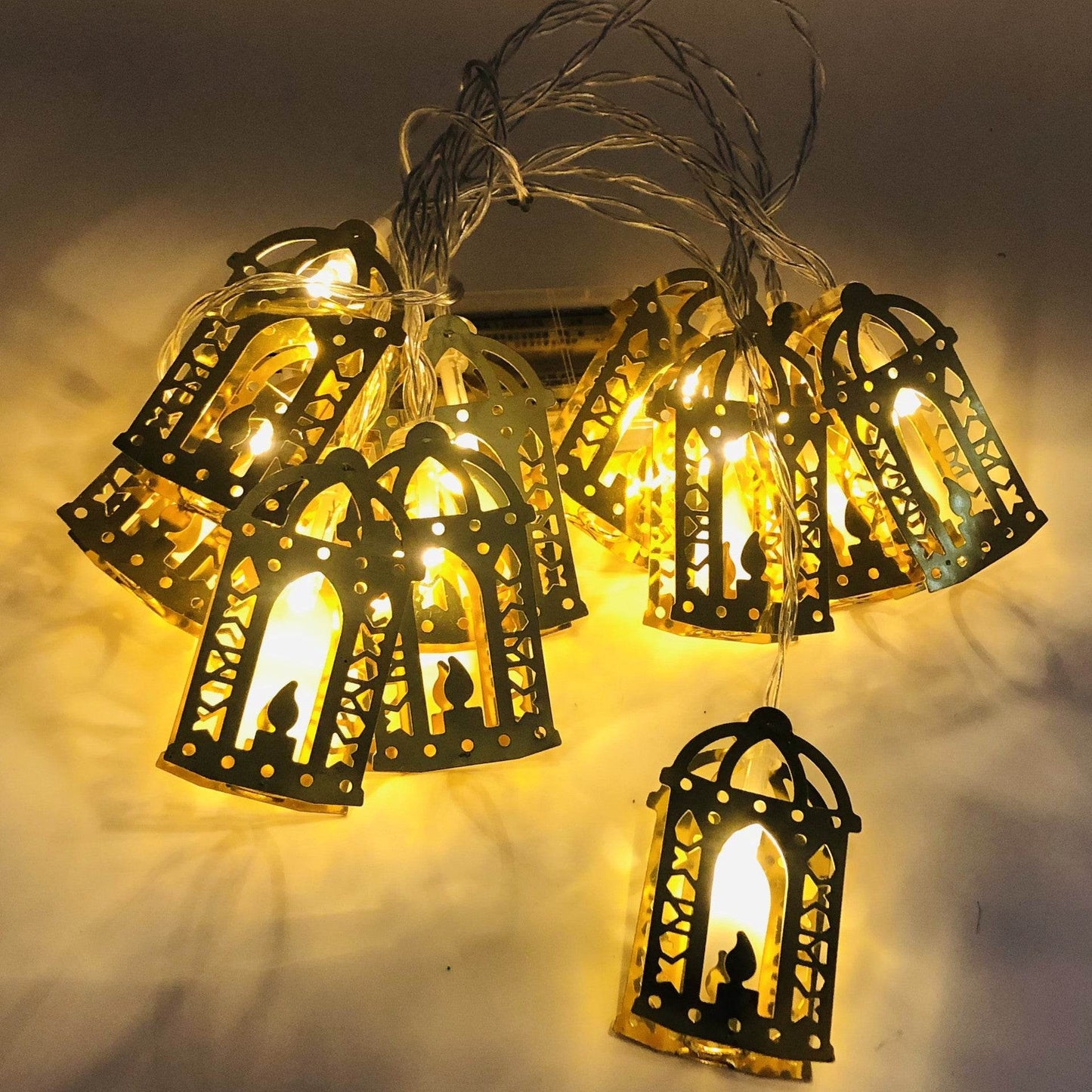Ramadan Decoration For Diwali Festival Of Eurban Eid Mubarak String Light - Velora