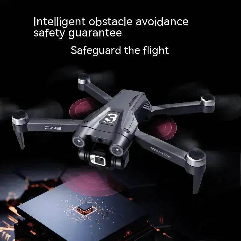 UAV Optical Flow Dual Camera Drone 480p Camera Obstacle Avoidance Aerial Photography Foldable Quadcopter - Velora