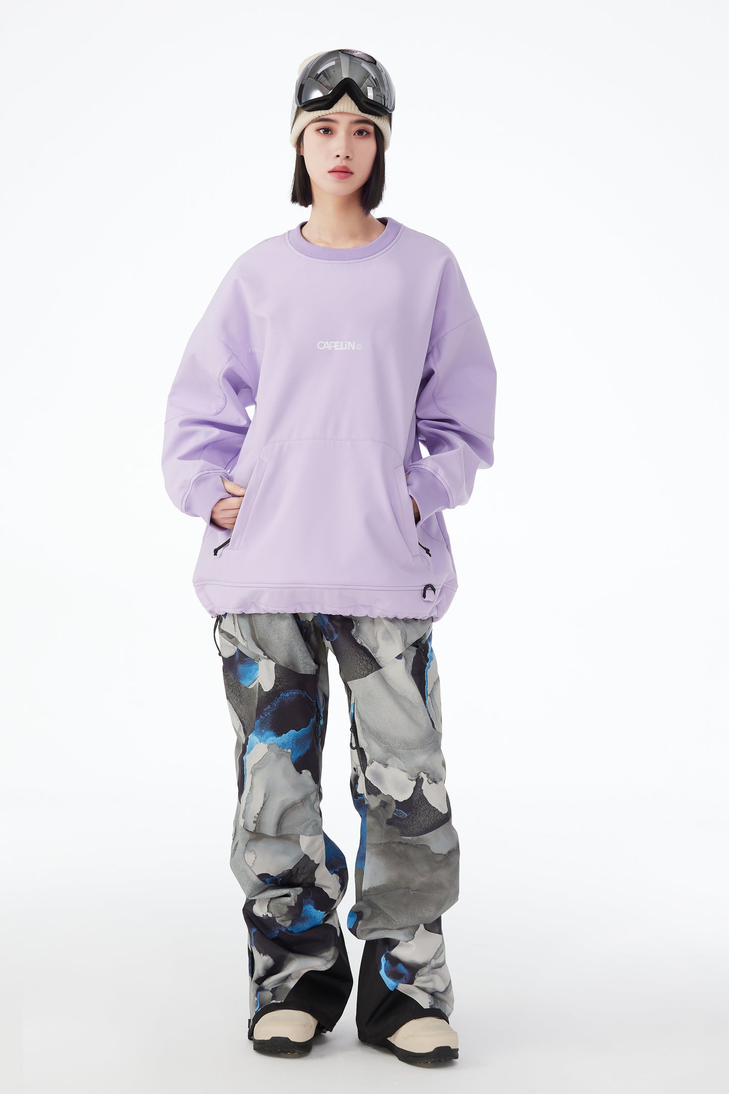 Flow Unisex Snow Hoodie - Velora