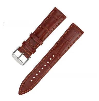 Bamboo Pattern Cow Leather Watch Strap Unisex - Velora