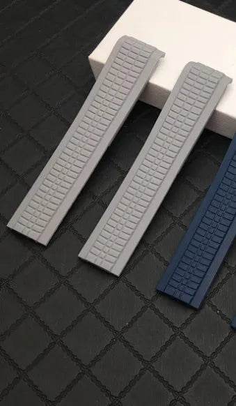 Rubber Watch Strap Baida ''silicone Strap 21mm Folding Buckle - Velora