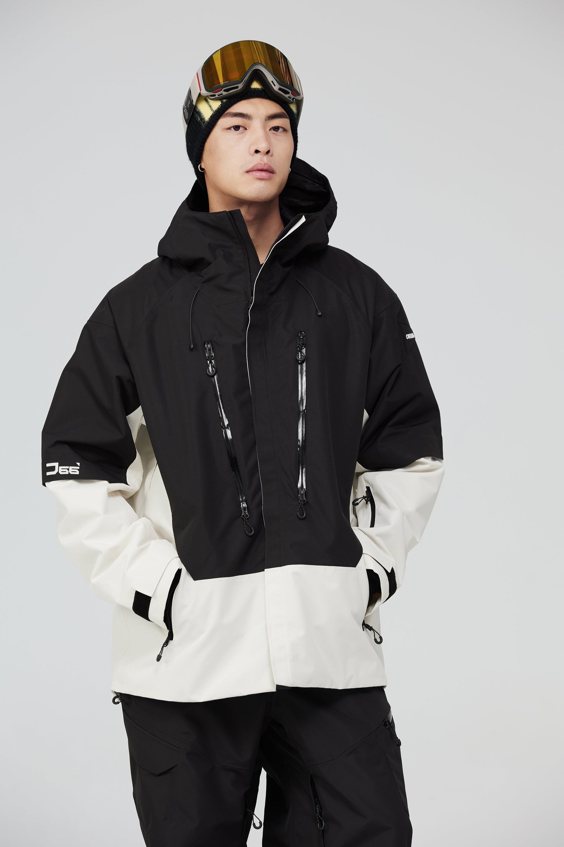 Brick Unisex Snowboard Jacket - Velora
