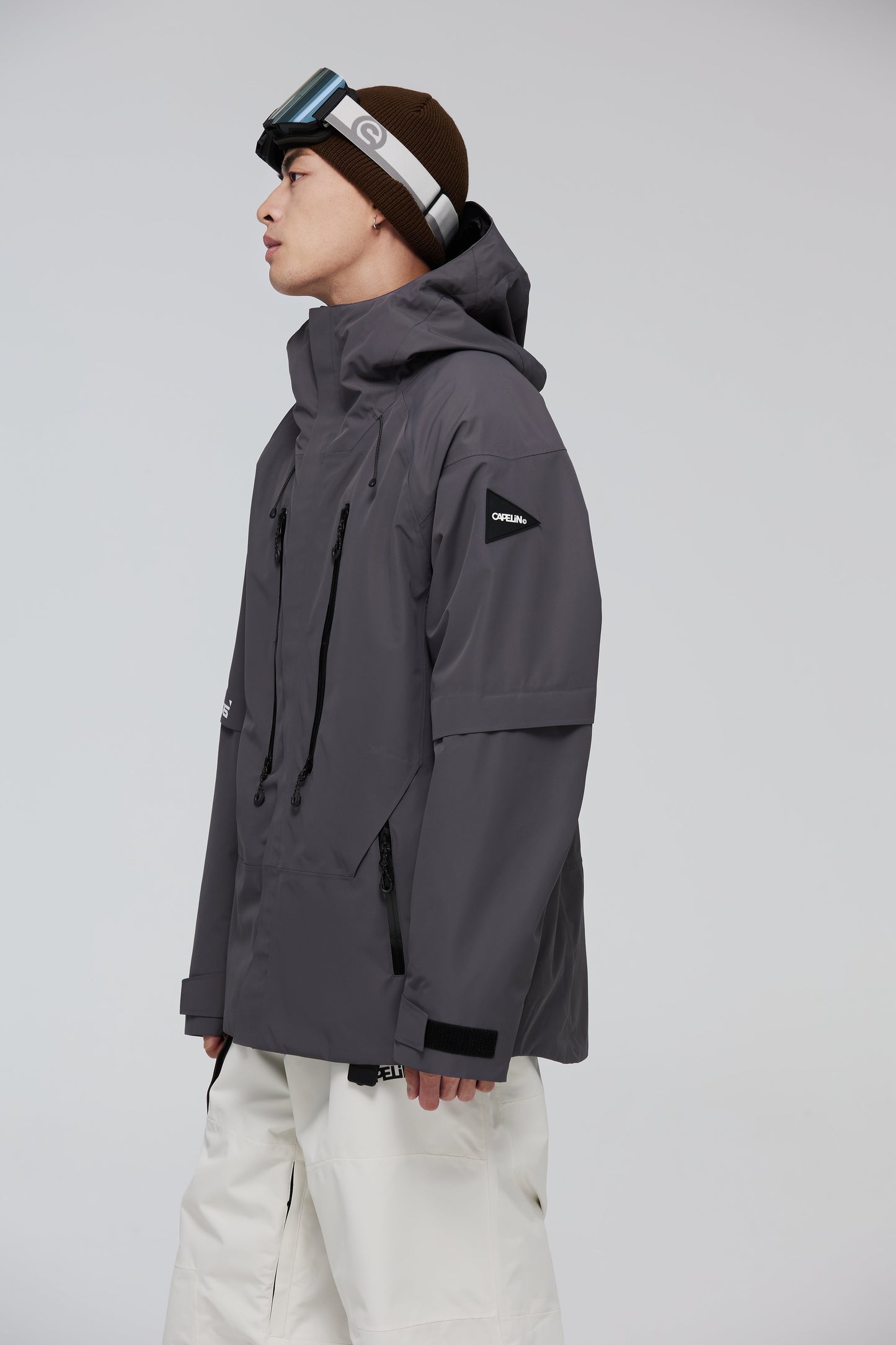Brick Unisex Snowboard Jacket - Velora