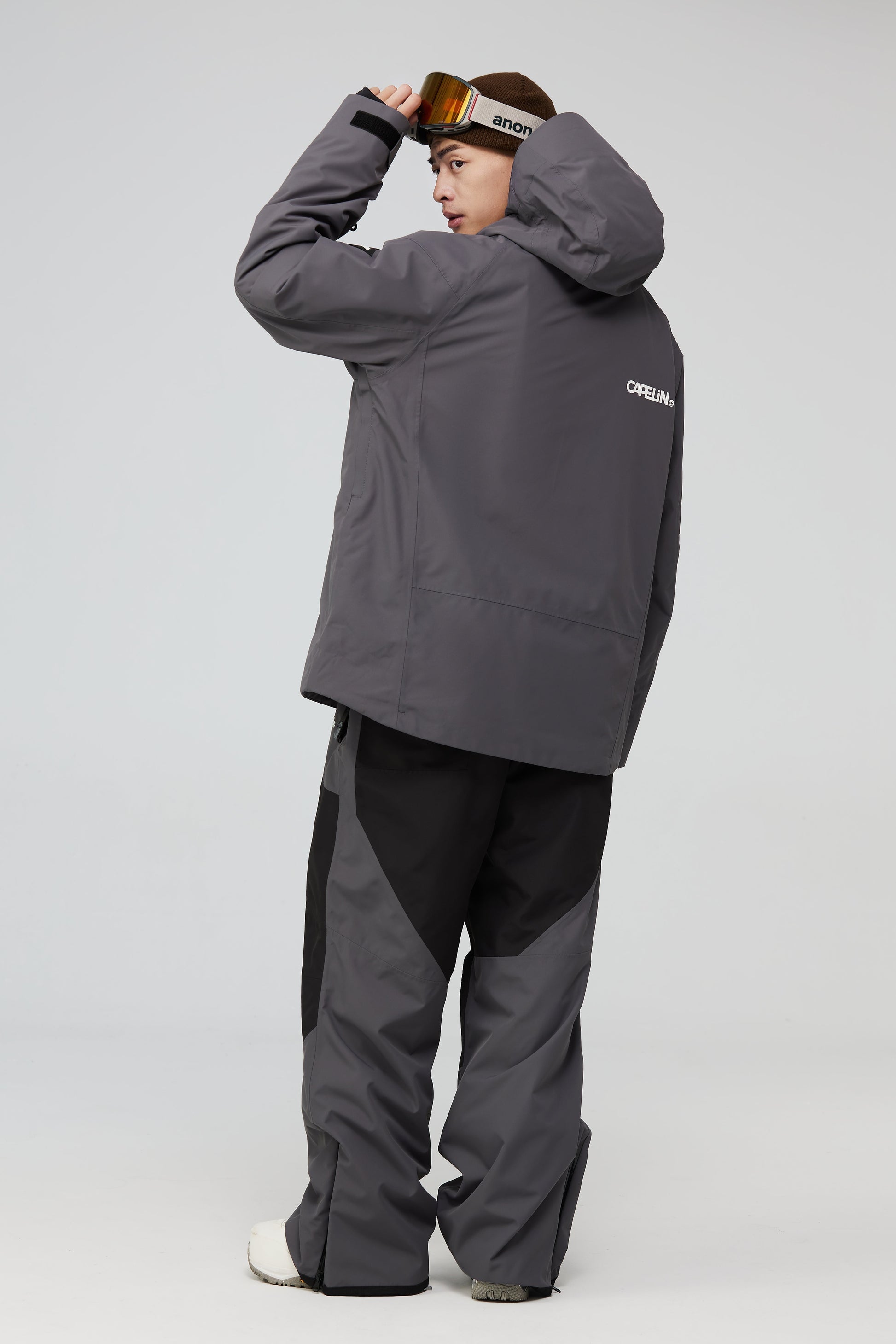 Brick Unisex Snowboard Jacket - Velora