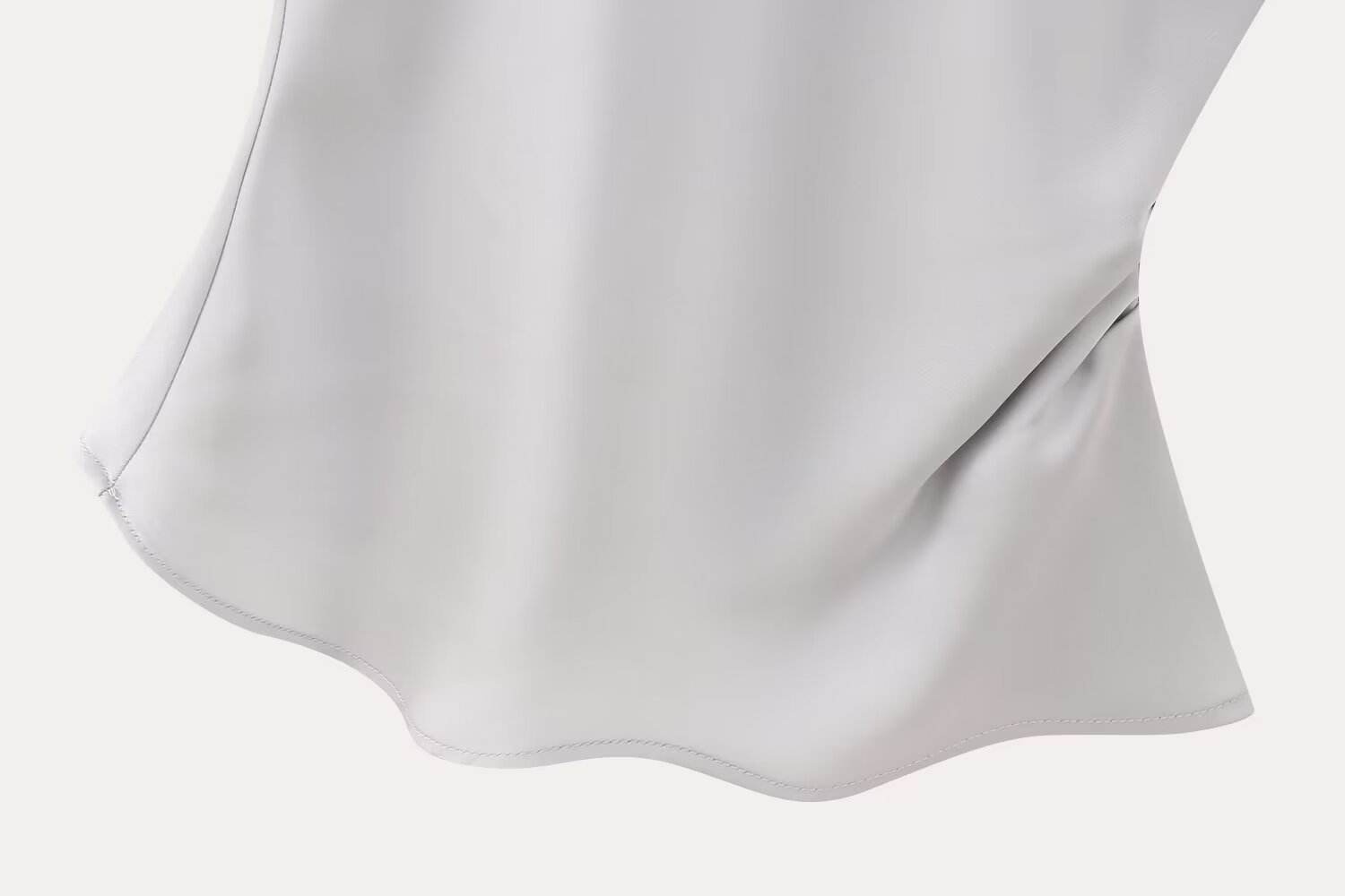 Women's Silk Satin Top Bow Tie Midi Dress - Velora