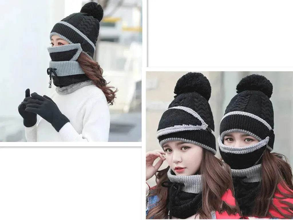 Buy Full Face winter cover knitted mask balaclavas for cold weathers - Velora