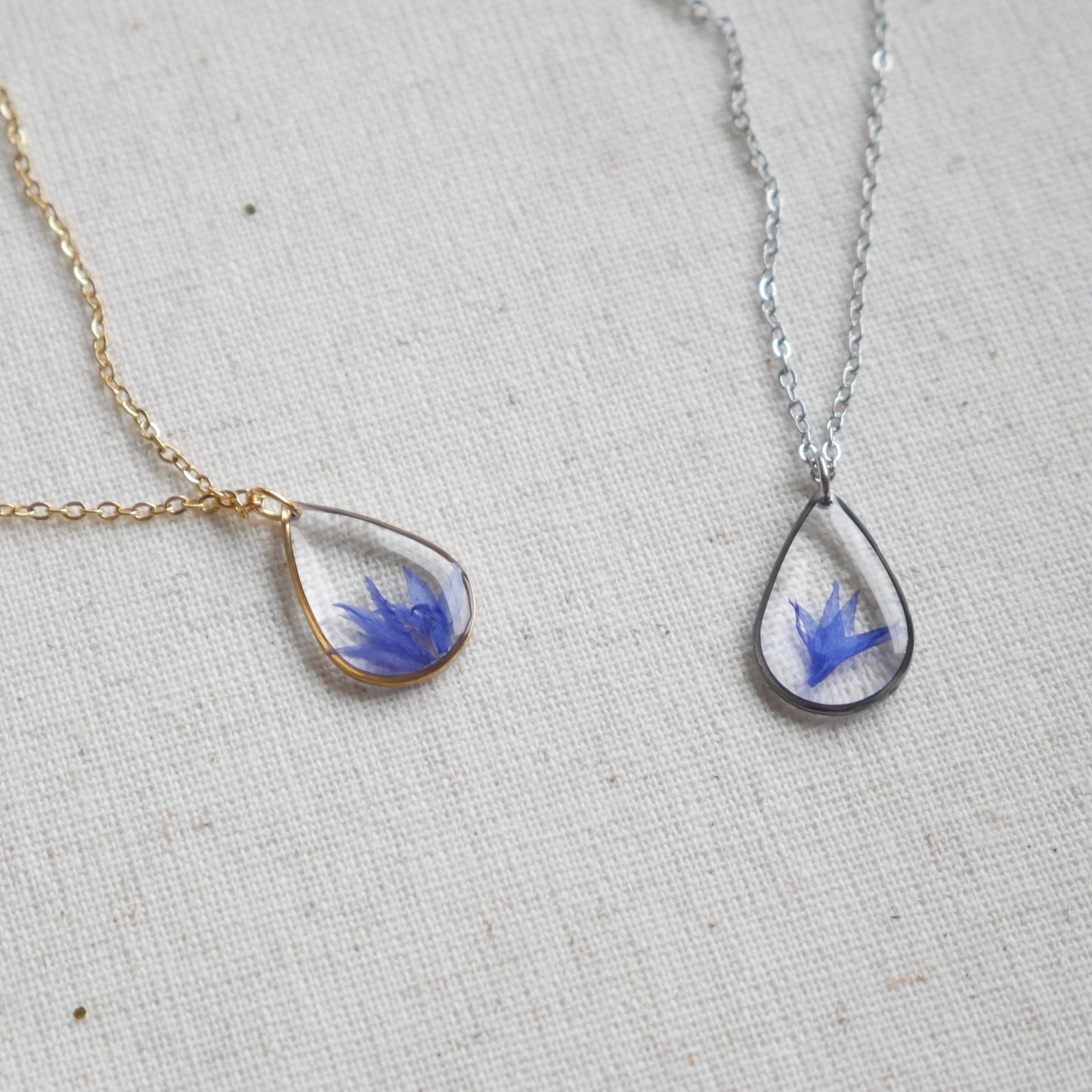 Collier Blu - goute (moyen) - Velora