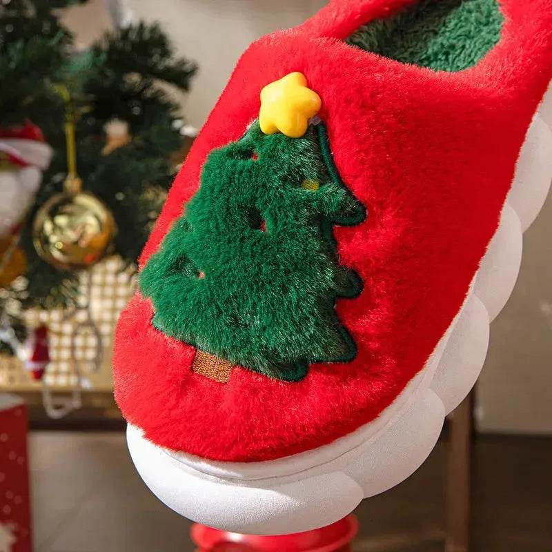 Christmas Tree Women's Home Slippers - Velora