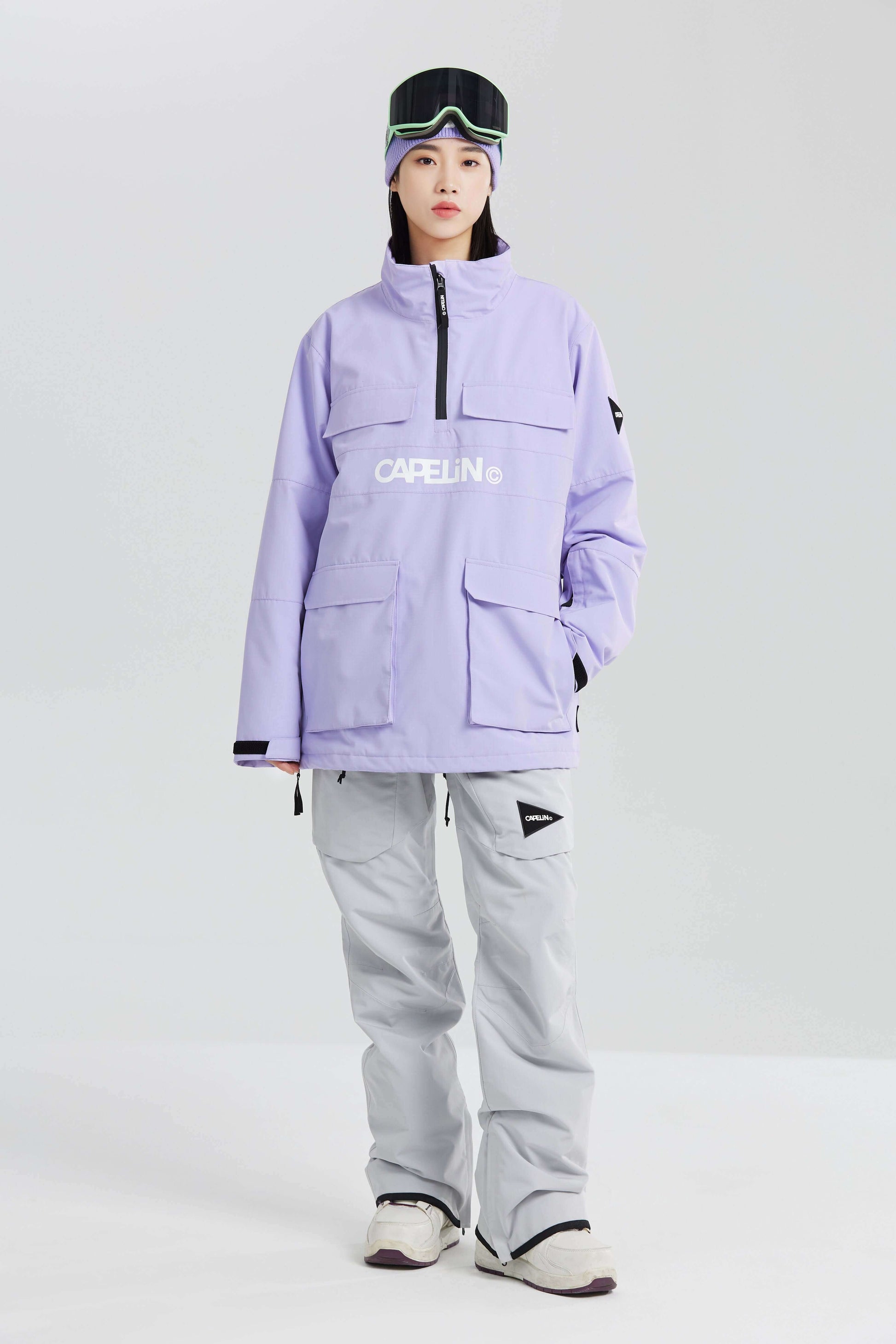 Yenna Women's Pullover Snowboard Jacket - Velora