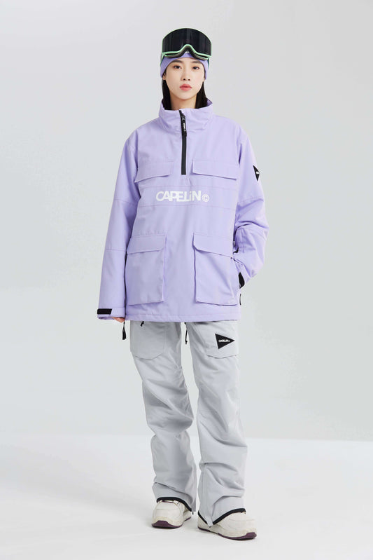 Yenna Women's Pullover Snowboard Jacket - Velora