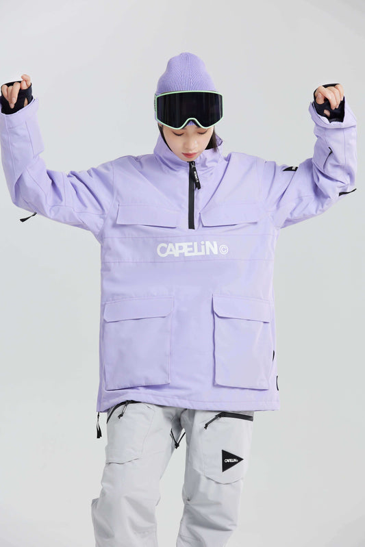 Yenna Women's Pullover Snowboard Jacket - Velora