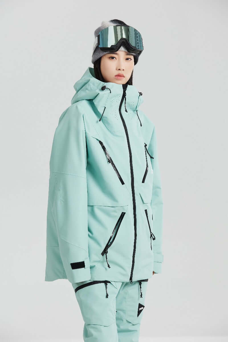 Space Unisex Snowboard Jacket - Velora