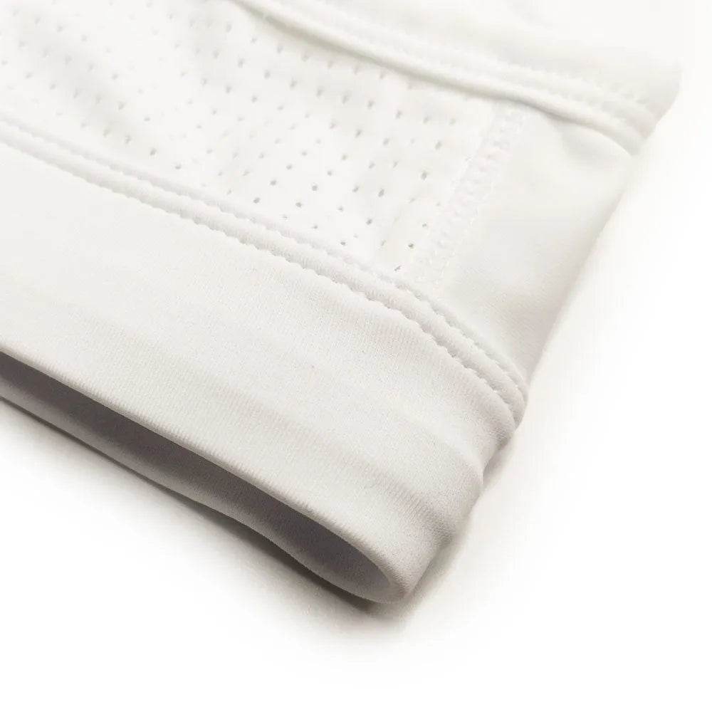 Mesh Stitching White Swim Briefs Boxer underwear men - Velora