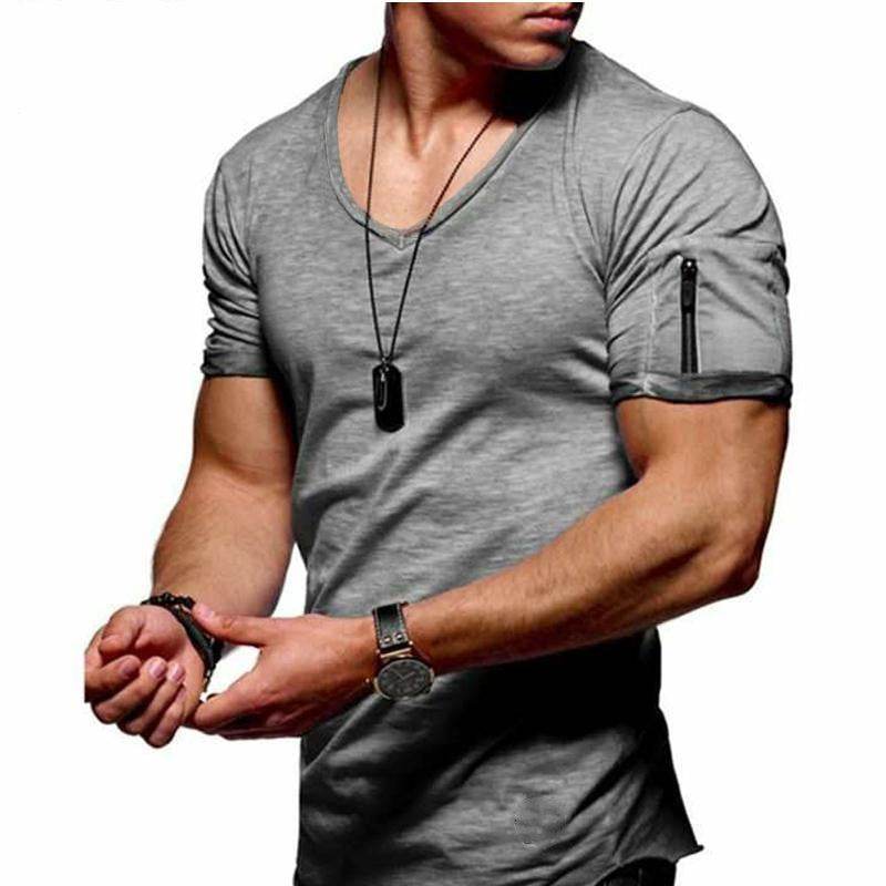 Men's Short Sleeve Cotton Casual Polo T shirt