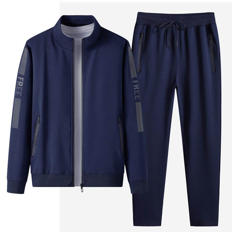 Men's Athleisure Stand Collar Track suit - Velora