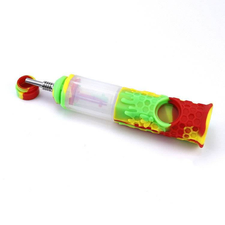 European And American Octagon Silicone Hookah - Velora