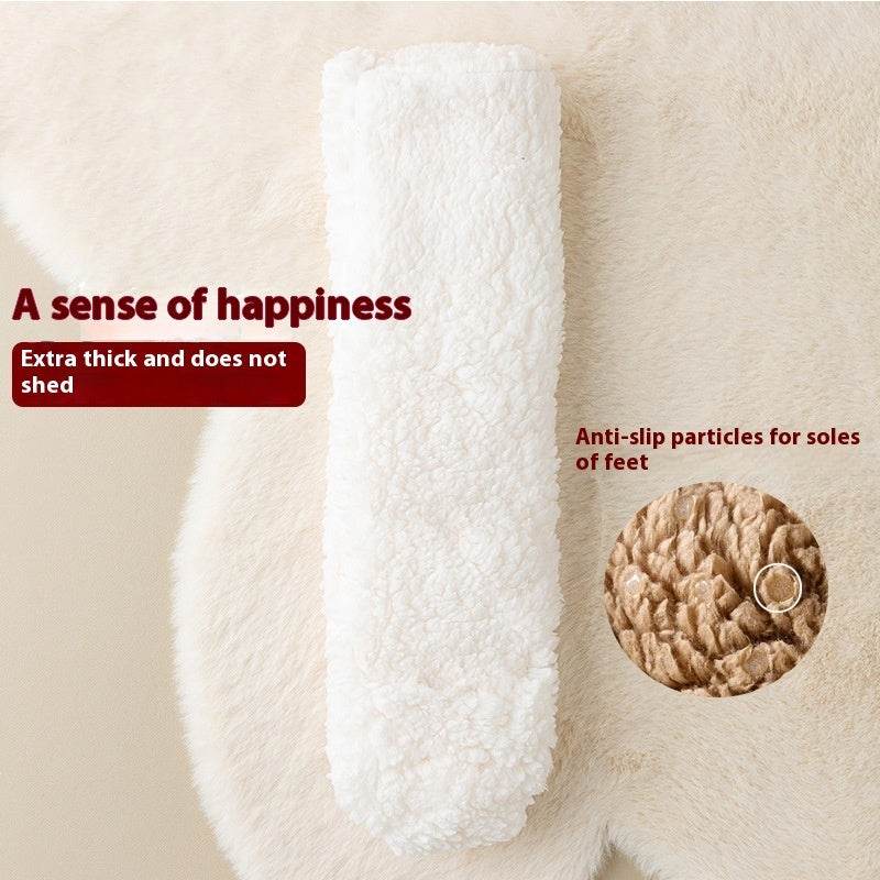 Winter Floor Socks Velvet Thicken Warm Coral Velvet Cute Socks Japanese-style Home Footwear Non-slip Socks New Year Gifts Winter Gadgets - Velora