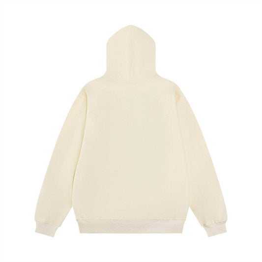 Printed Rhinestones Hooded Sweater For Men - Velora