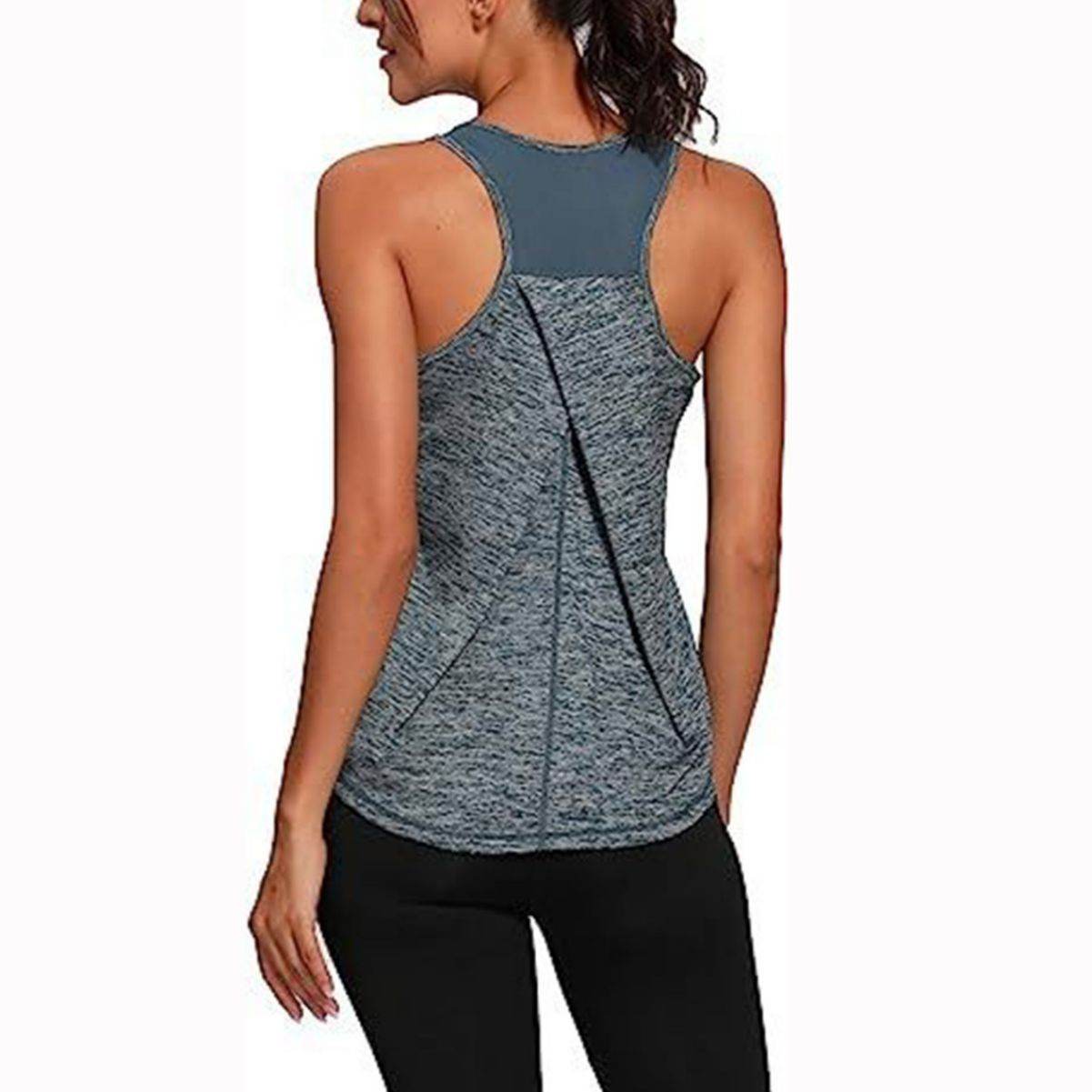 Mesh Yoga Sports Running Vest Sleeveless Workout Tank top women - Velora