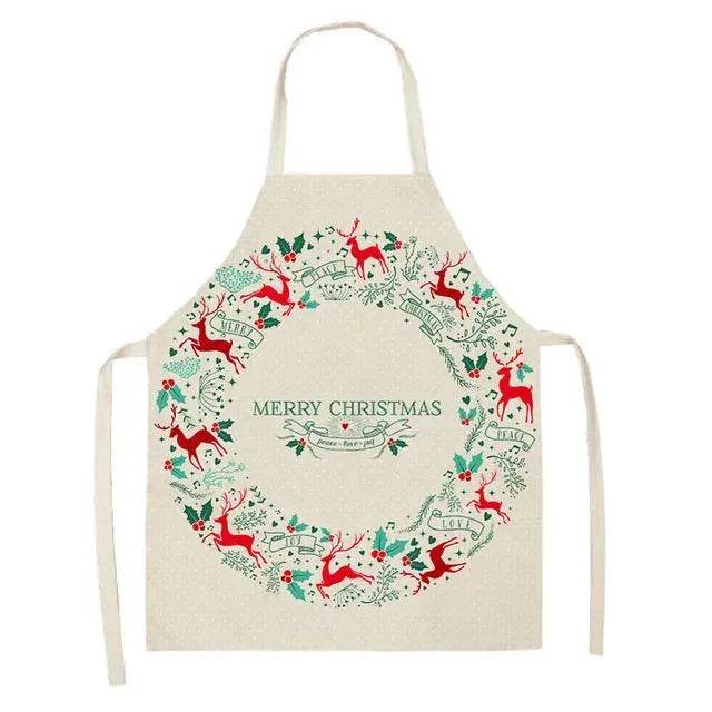 Personalized Christmas Aprons gifts idea for chefs bakers - Velora