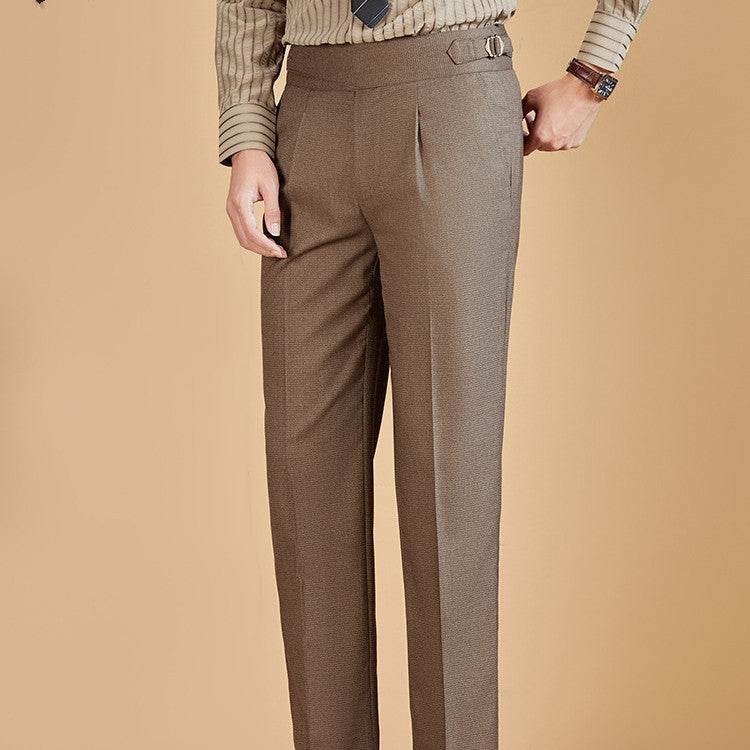 Men's Professional Business Office High-waisted Chinos Trousers for work - Velora