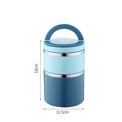 Portable Minimalist Stainless Steel Thermal Insulated Lunch Container - Velora