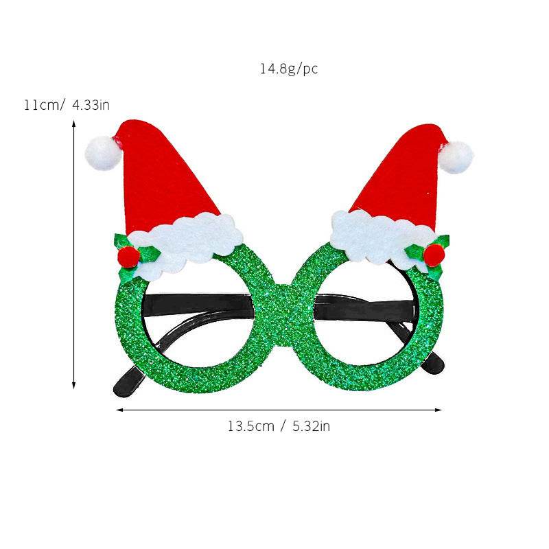 Christmas Creative Party Gathering Dress Up Glasses - Velora