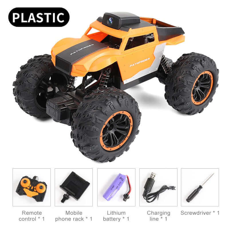 1:18 RC Car with 720P HD Camera - WiFi FPV Climbing SUV Toy | KidsToyLover - Velora Luxury Fashion