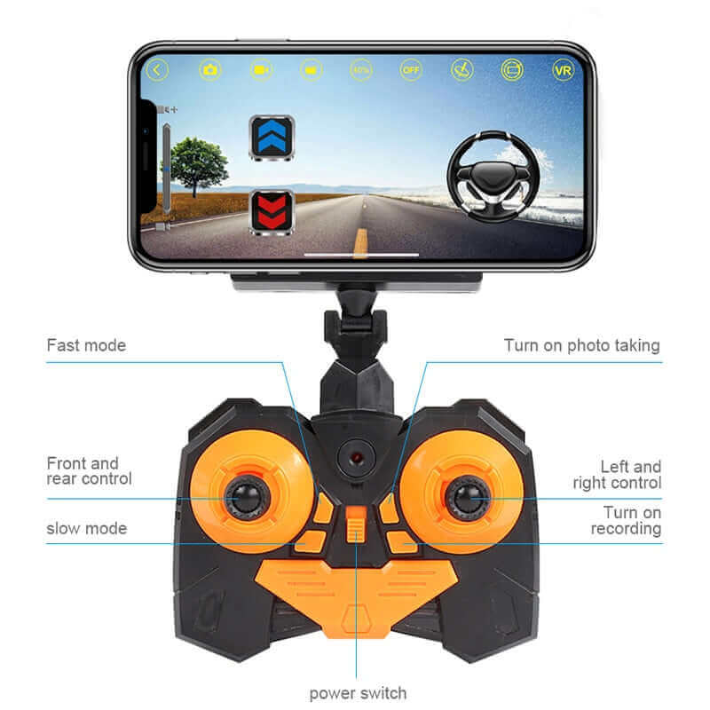 1:18 RC Car with 720P HD Camera - WiFi FPV Climbing SUV Toy | KidsToyLover - Velora Luxury Fashion
