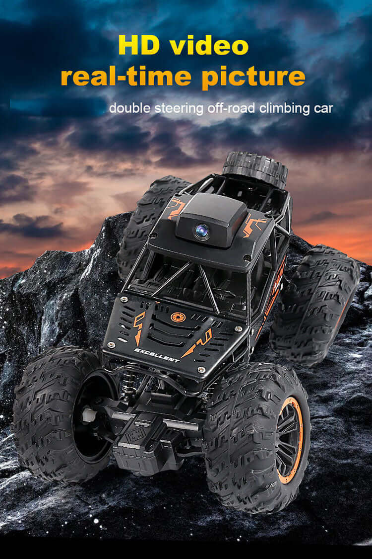 1:18 RC Car with 720P HD Camera - WiFi FPV Climbing SUV Toy | KidsToyLover - Velora Luxury Fashion