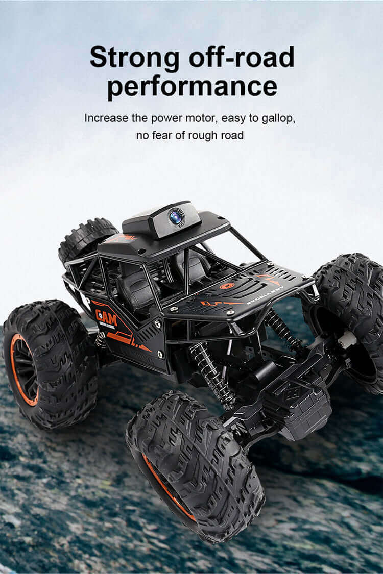 1:18 RC Car with 720P HD Camera - WiFi FPV Climbing SUV Toy | KidsToyLover - Velora Luxury Fashion