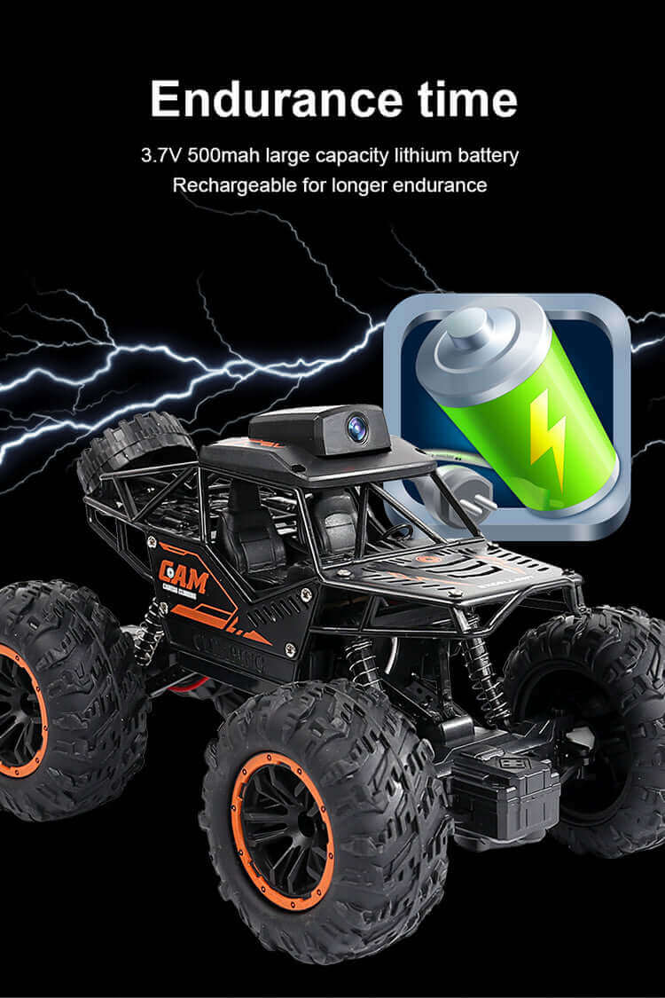 1:18 RC Car with 720P HD Camera - WiFi FPV Climbing SUV Toy | KidsToyLover - Velora Luxury Fashion