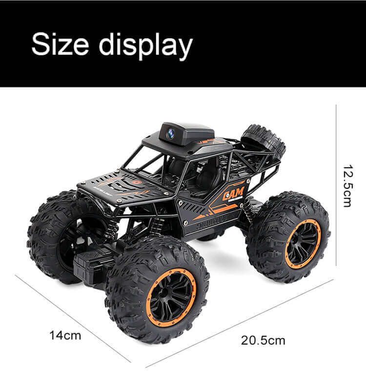 1:18 RC Car with 720P HD Camera - WiFi FPV Climbing SUV Toy | KidsToyLover - Velora Luxury Fashion