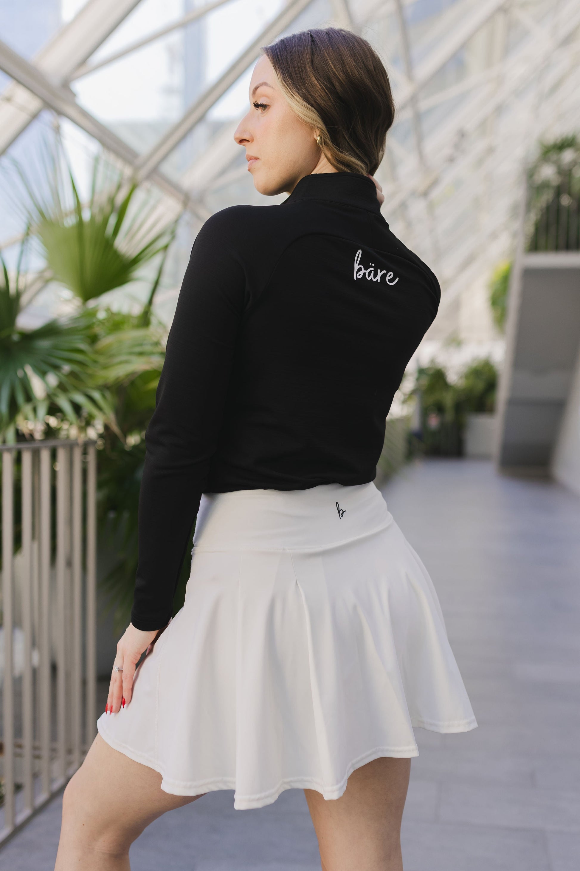 1/4 Zip Long Sleeve WOMENS - Velora Luxury Fashion