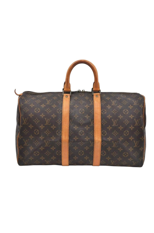 Louis Vuitton Monogram Keepall 45 Travel Boston Bag M41428 LV L0773 - Velora