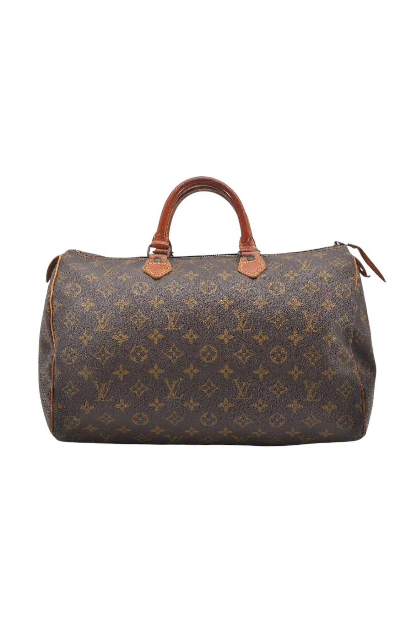 Louis Vuitton Monogram Speedy 35 Hand Boston Bag Old Model LV 7578K - Velora