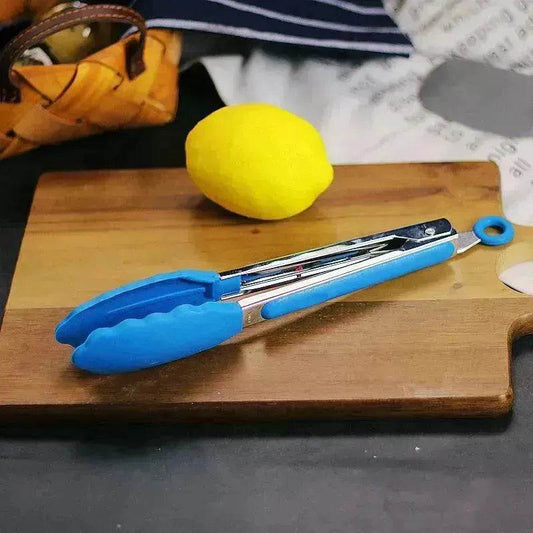 1 Pc Cooking Barbecue Clip In Stainless Steel Handle BBQ Forks Tool Outdoor Salad Food Clip Kitchen Appliances - Velora