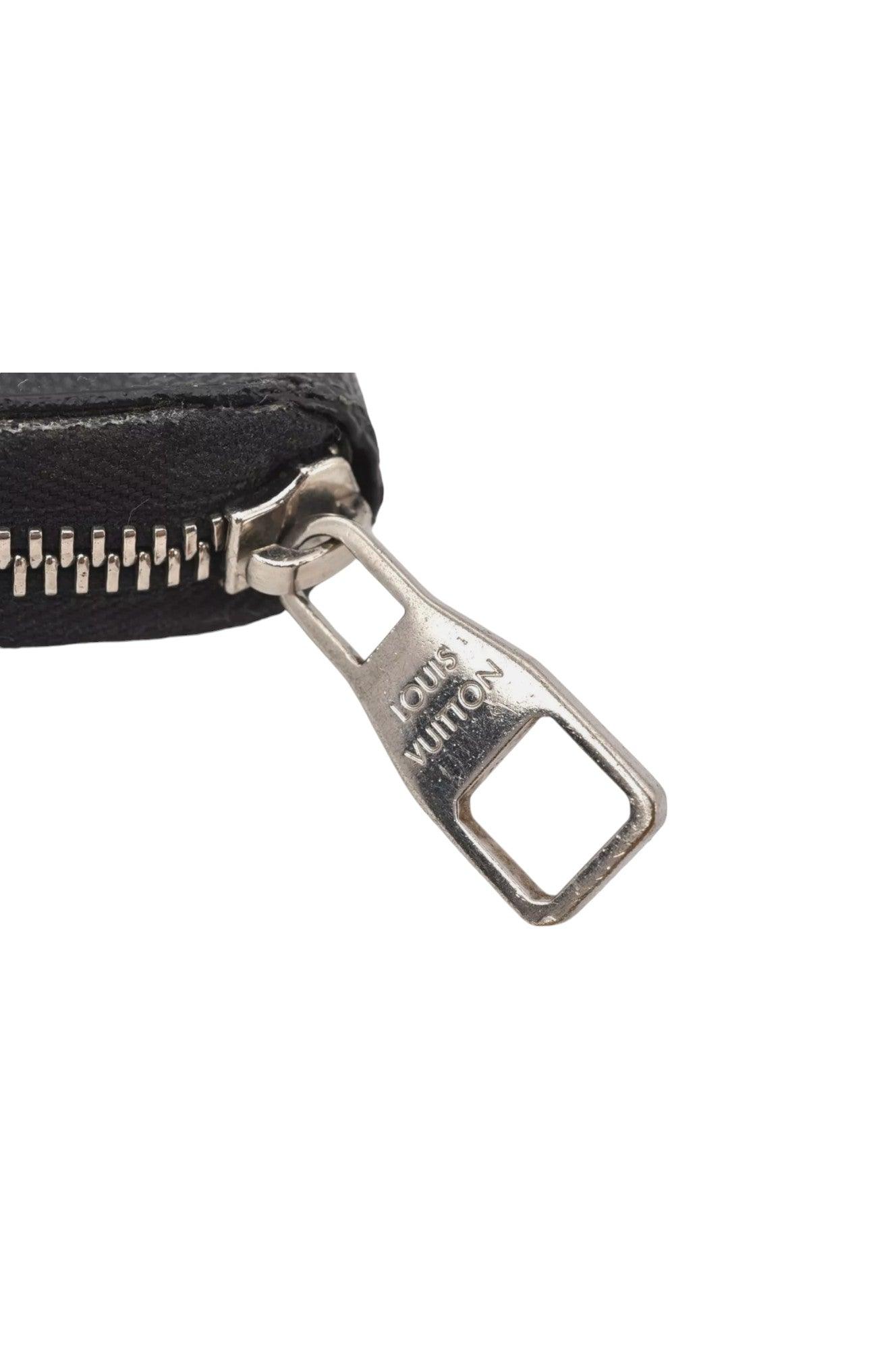Louis Vuitton Damier Graphite Zippy Organizer Wallet N63077 LV 8122K - Velora