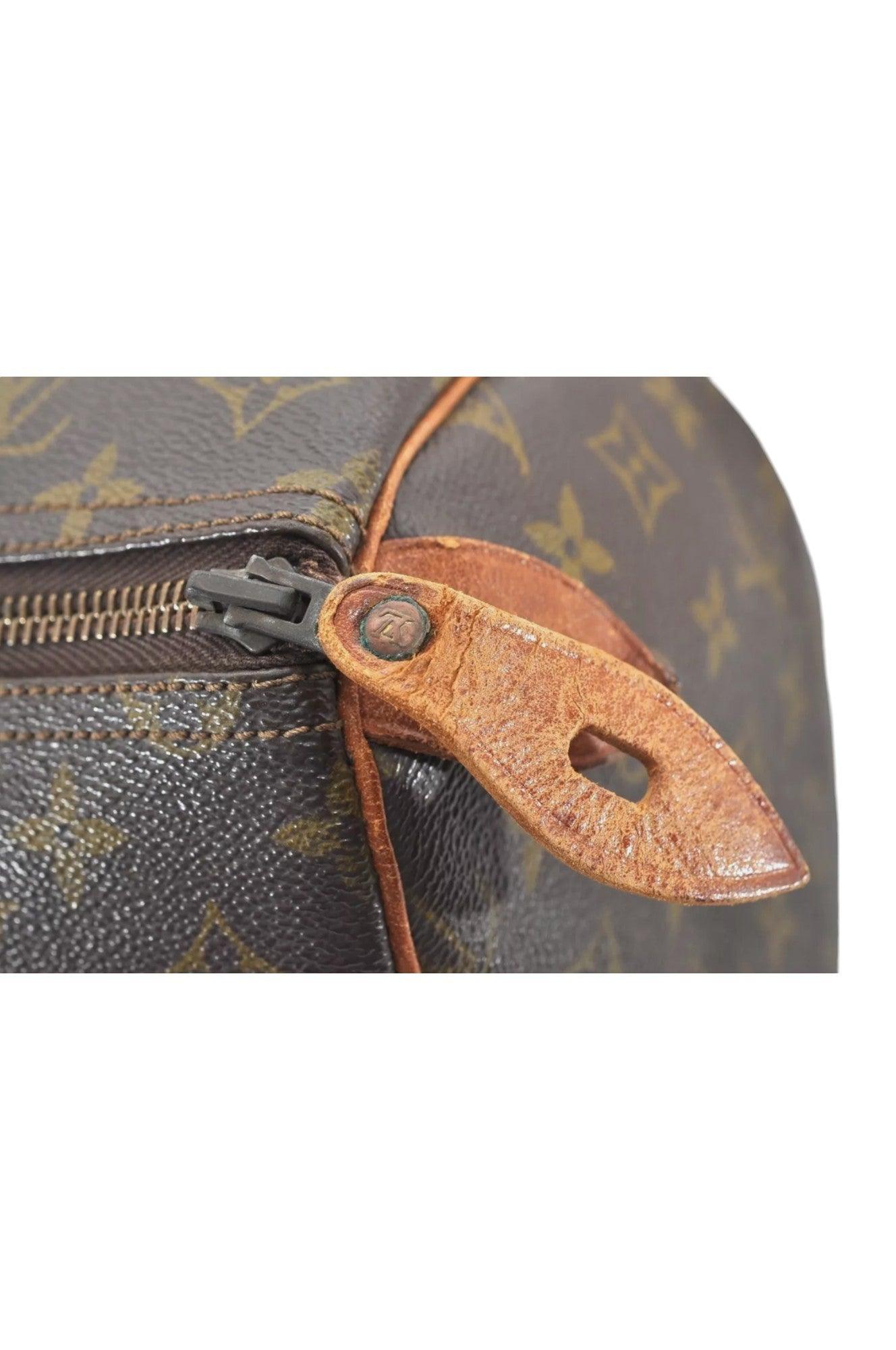 Louis Vuitton Monogram Speedy 35 Hand Boston Bag Old Model LV 7578K - Velora