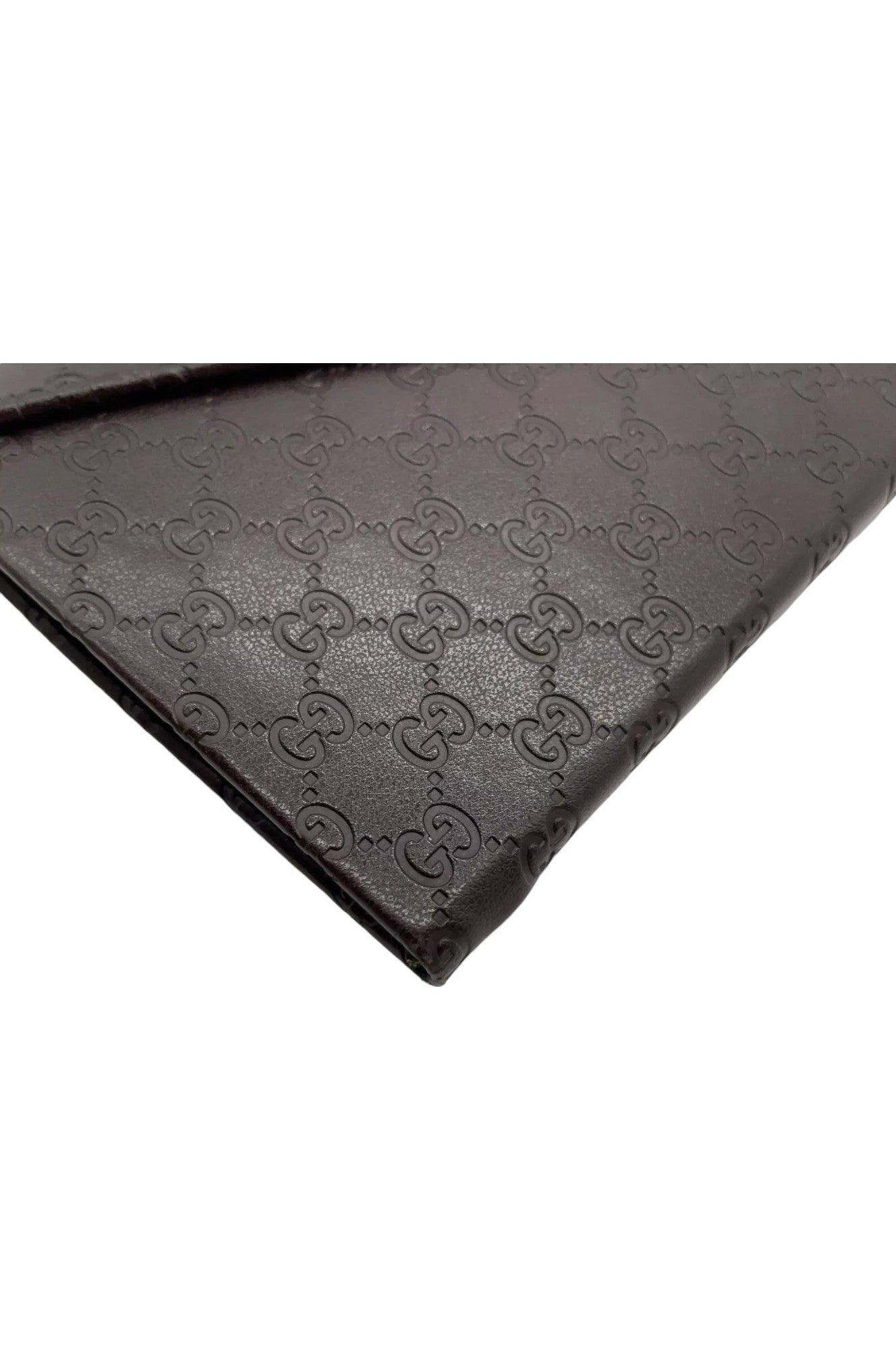 Gucci Micro GG Brown Glasses Case SK080071 - Velora