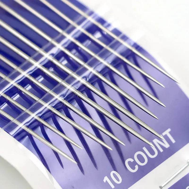 10 pcs Hand Sewing Embroidery Needle Self Threading Needles - Velora