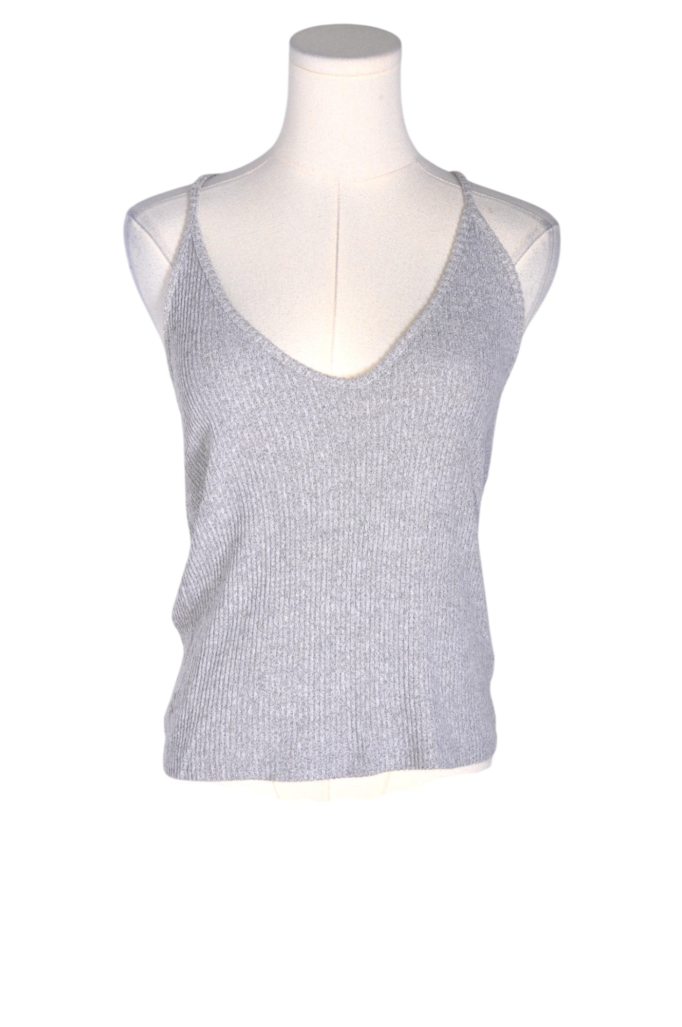 ABERCROMBIE & FITCH Women Tank Tops Regular fit in Gray - M - Velora