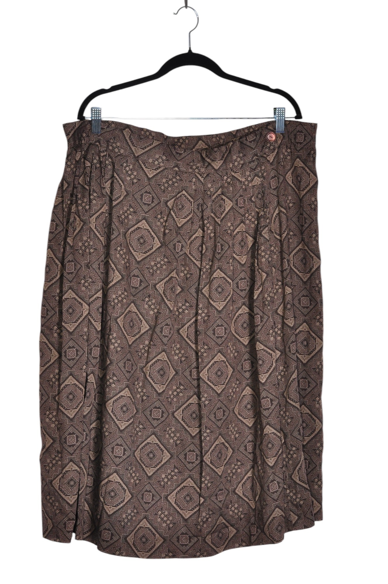 RENA ROWAN Women A-Line Skirts Regular fit in Brown - 14 - Velora