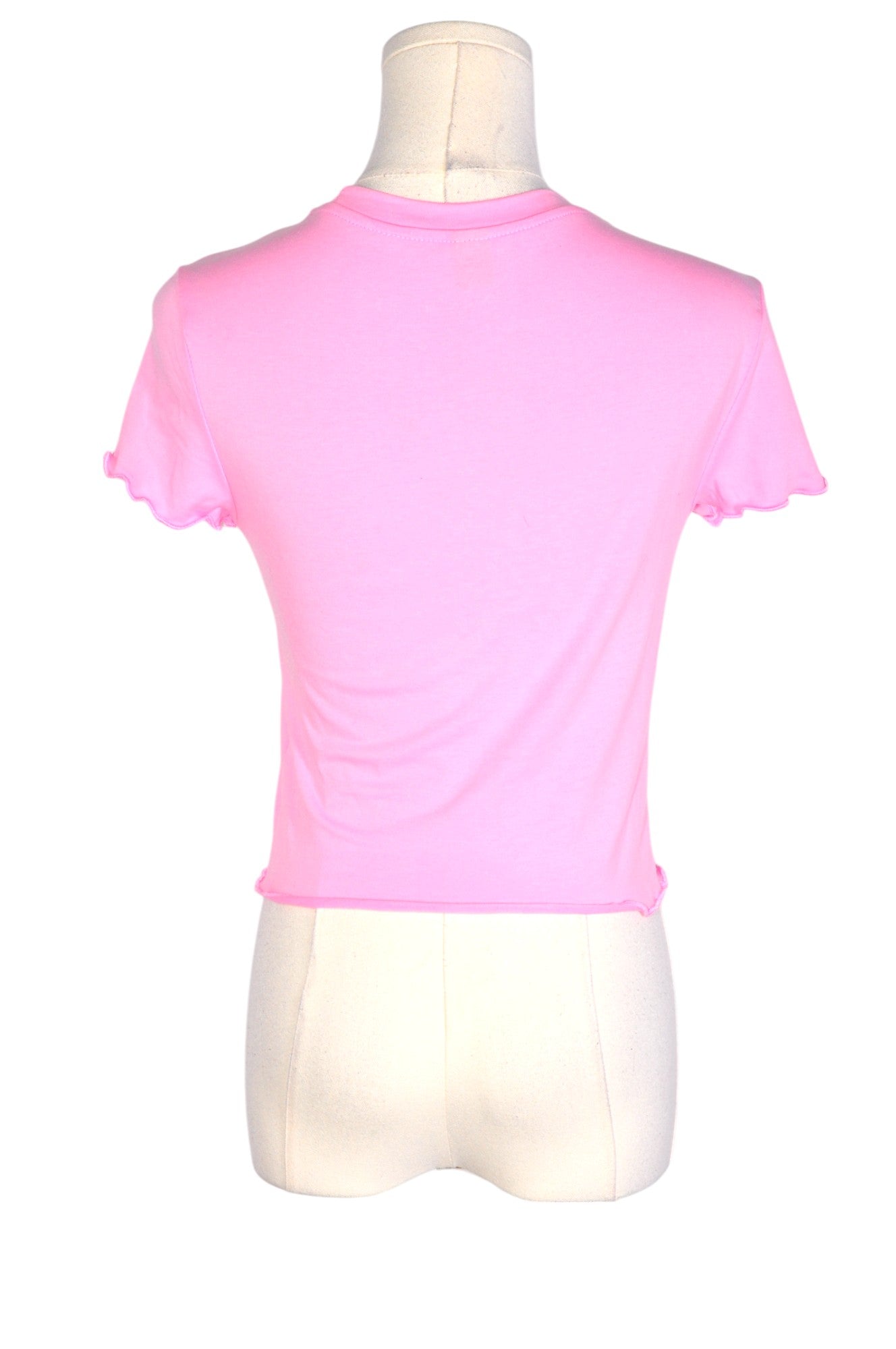 SHEIN Women Crop Tops Regular fit in Pink - M - Velora