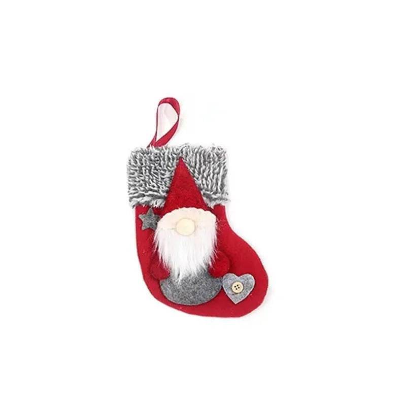 Home Christmas Stockings Decorations Pendant - Velora